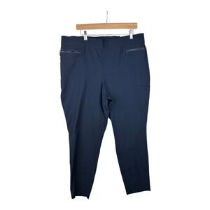 New Dalia Ankle Fit Career Pants size 16W Blue